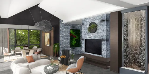 Stone House in the Woods