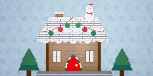 Christmas cabin 