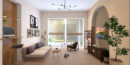 Living room minimalist 