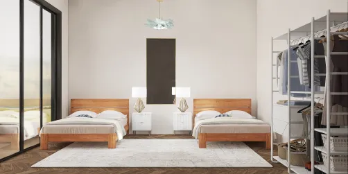 Cute double bedroom