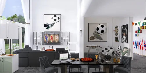 My dream Family sports living room 