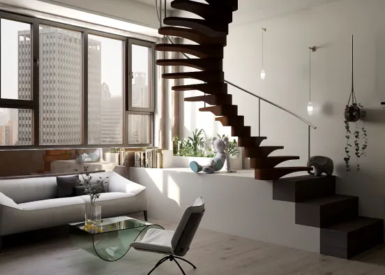 Staircase idea 💡  Design Rendering