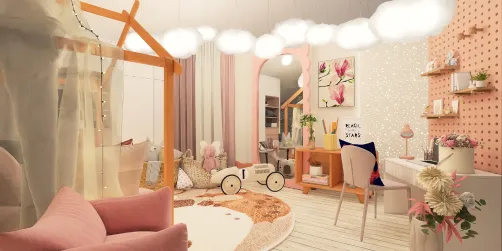Pinky kidroom. 
