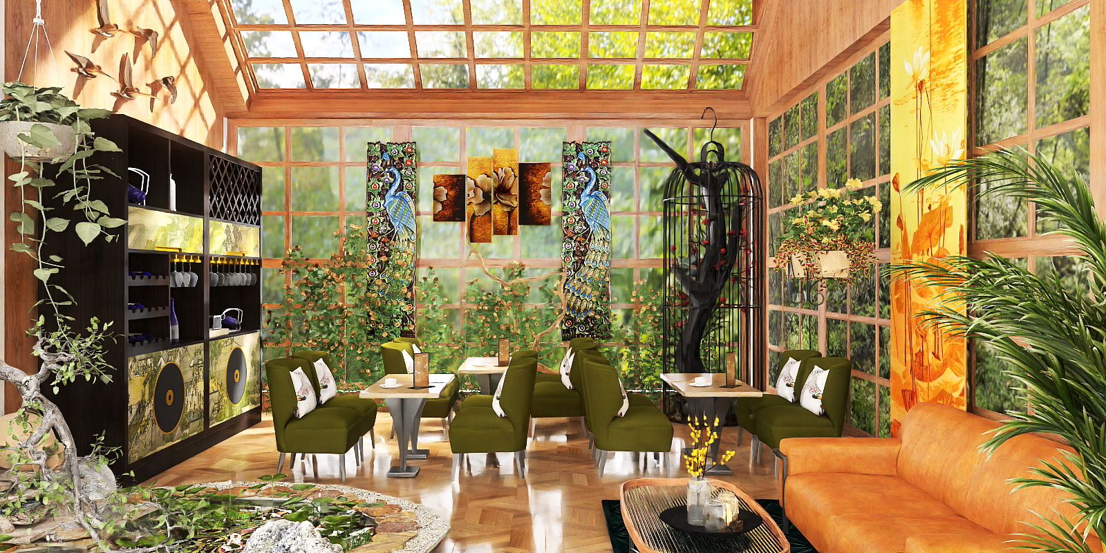 Dine with nature🌱🌾