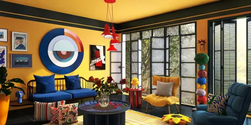 Dopamine Style Sunroom...