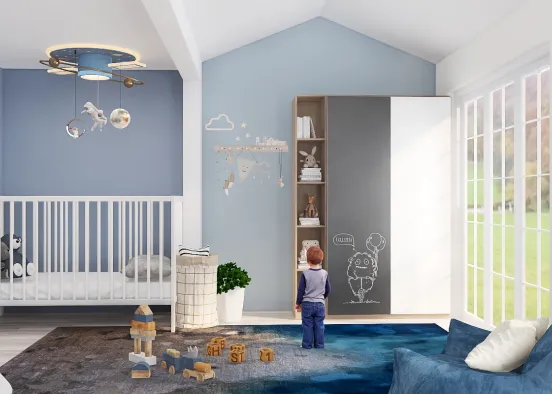 Toddler room
 Design Rendering