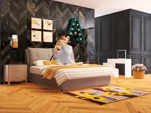 Adult bedroom 