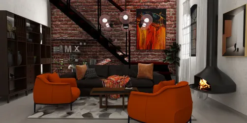 Industrial Living Room