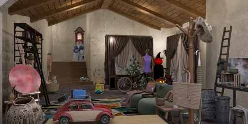 basement  clutter 