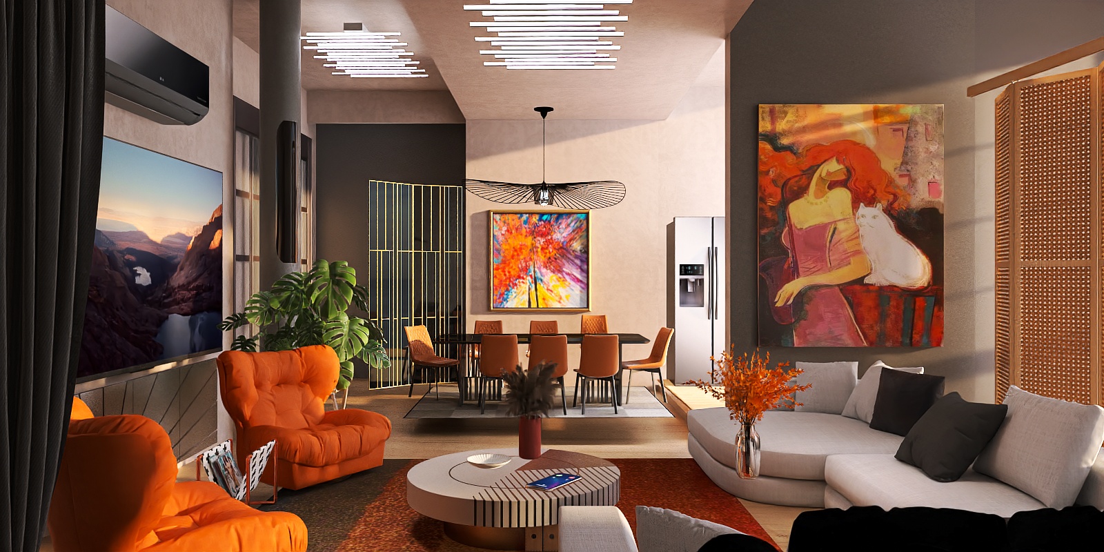 my orange oriented space