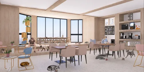 Cat cafe