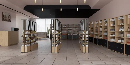 simple cosmetic store