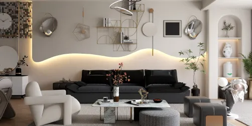 Luxury living room 