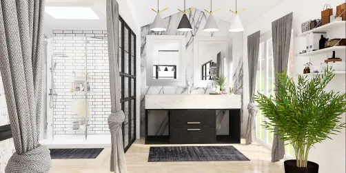 Modern Elegant Bathroom 🛁🫧✨