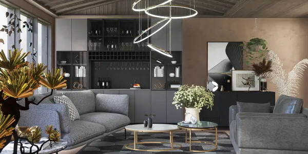 Professional interior design created with Homestyler 3D design software