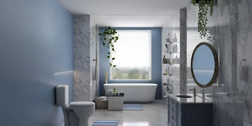 Light bathroom 