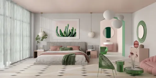 Pink & Green