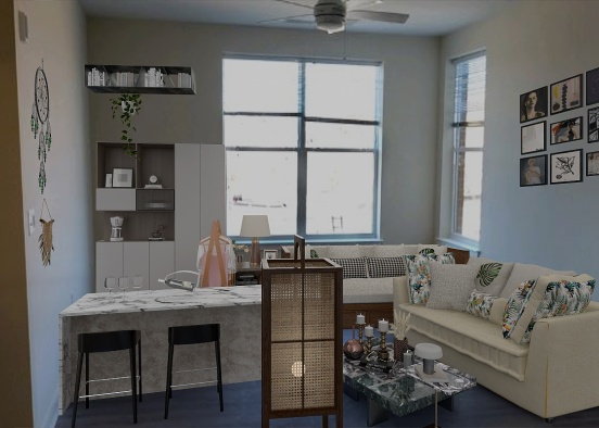 Small Apartment
 Design Rendering