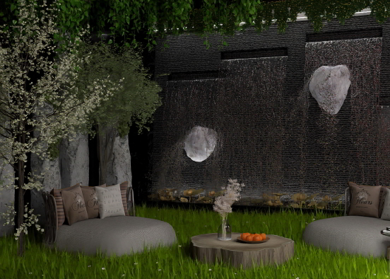 a private little place to meditate Design Rendering