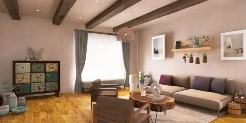 Wabi-sabi-livingroom