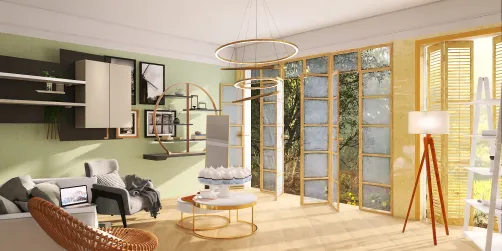 Spacious lounge room.