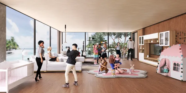 Professional interior design created with Homestyler 3D design software