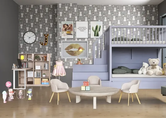 Kinderzimmer 🥰 Design Rendering