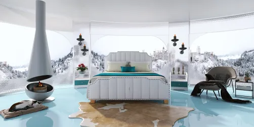 I is for Igloo Bedroom 