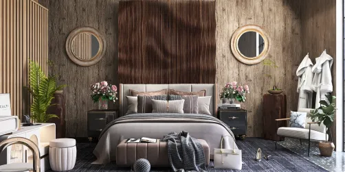 Lux Modern Bedroom 