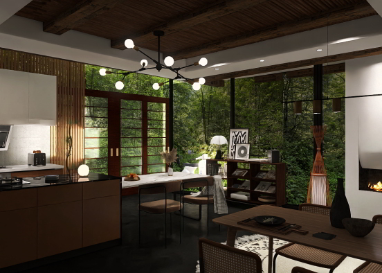 Forest Oasis Design Rendering