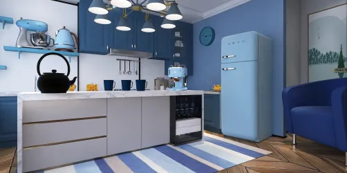 Blue Kitchen 💙💙💙