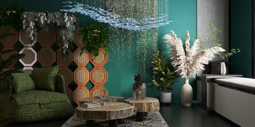 Green living room🍃