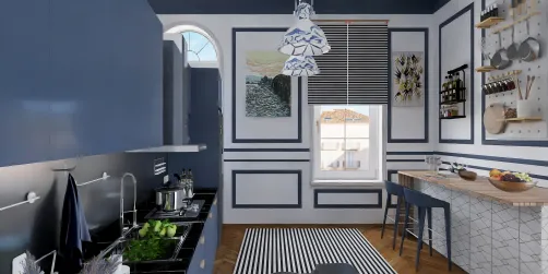 Galley Kitchen 