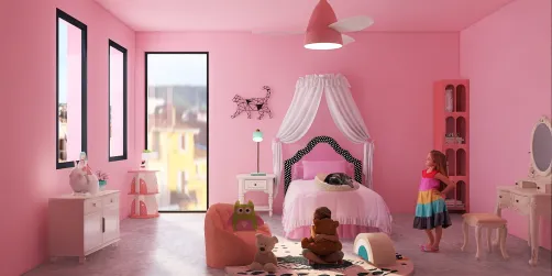 Chambre de petite princesse 