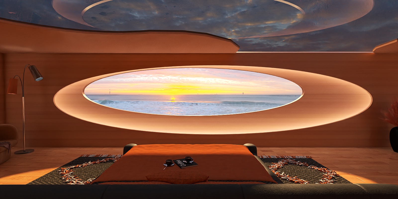 The house with the round and elliptical windows🌅