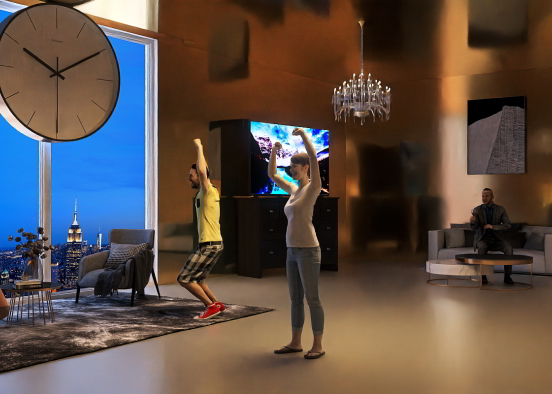 The big New Years countdown Design Rendering