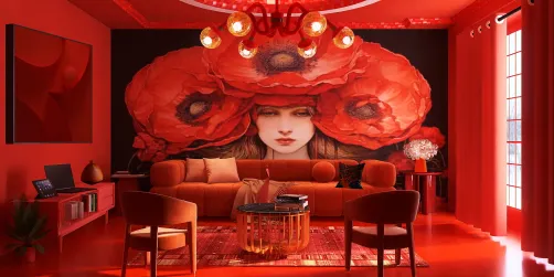 Orange room 