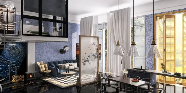 Professional interior design created with Homestyler 3D design software