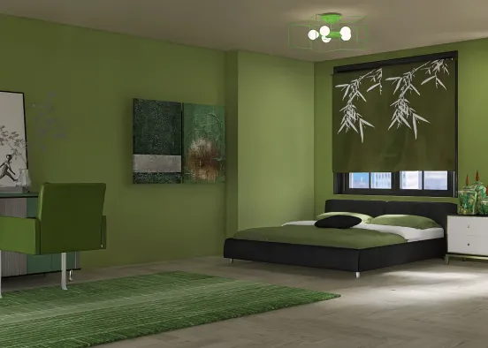 Oc Bedroom Design Rendering