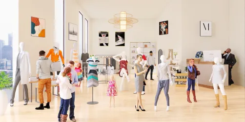 tienda de ropa 