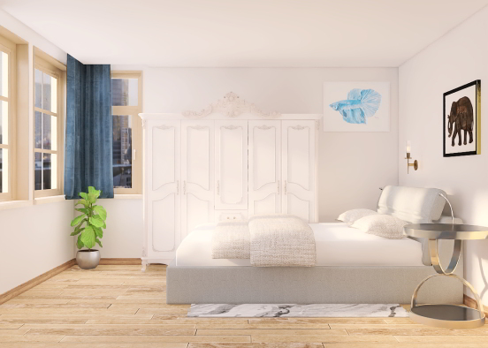 A room for my mother  Design Rendering