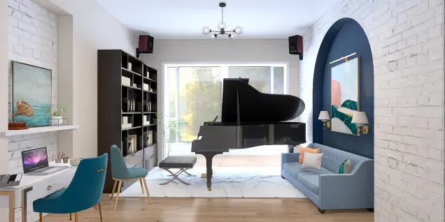 Pianist’s ideal room 