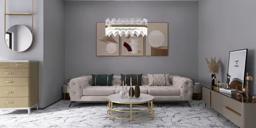 Marble living room 