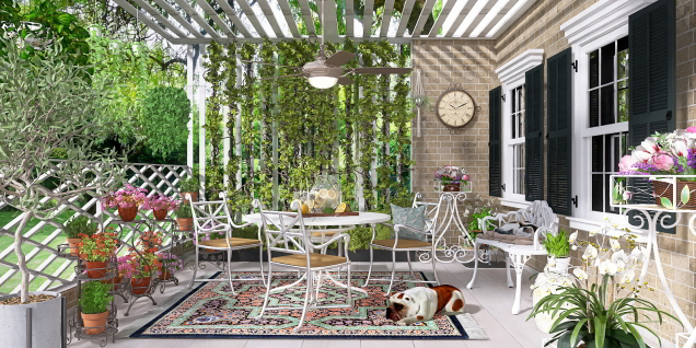 Backyard Porch
