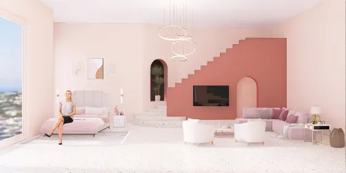 Bedroom pink