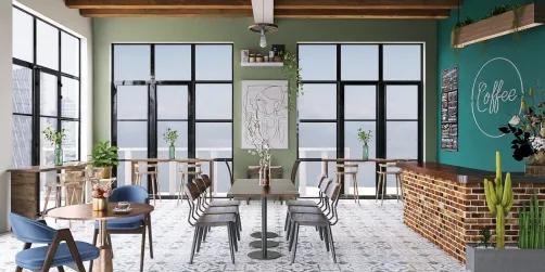 Minimal cafe