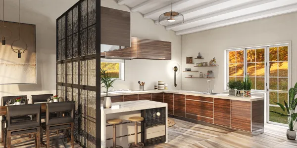 Professional interior design created with Homestyler 3D design software