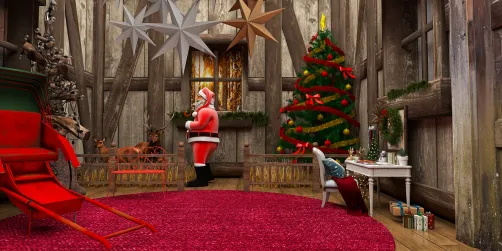 Challenge with Arwen and Friends Santa's Cozy Brn