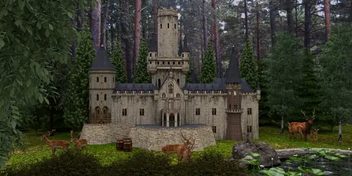 Castle in the Forest 