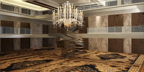 Extreme Luxury: 5 Star Hotel Lobby 